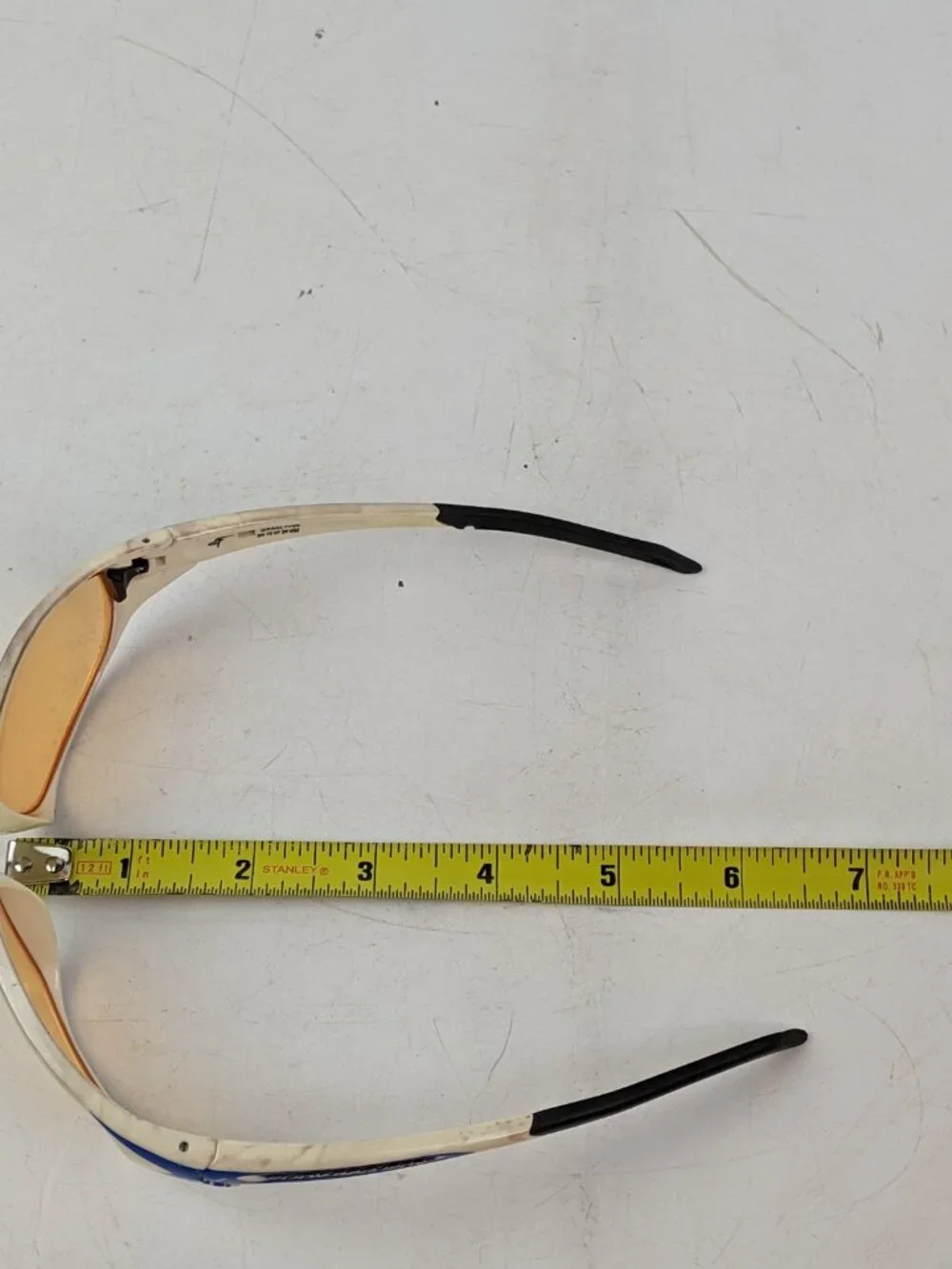 Rudy Project Graal Fyol SN 72-07-24 Made In Italy White Blue Frames